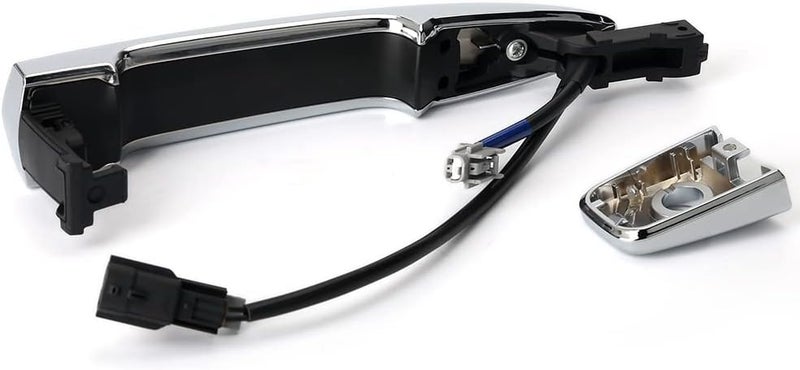 Jepacr 806409N00A Exterior Outer Chrome Door Handle Front Left & Right Side (2 PCS), with Sensor and Smart Keyless Entry System, for Nissan Sentra/Maxima/Murano/Leaf Replace# 806469N00A 806469N00A - Image 5
